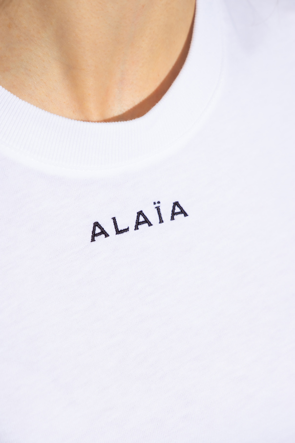 Tシャツ・カットソー ALAIA FW25 CURVED SHIRT (AA9C0988D004B 505) ALAIA FW25 CURVED SHIRT (AA9C0988D004B 505) (ALAIA/Tシャツ